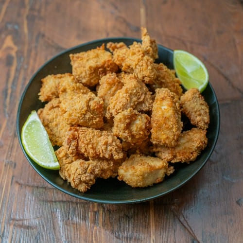 Chicharron De Pollo Sin Hueso.