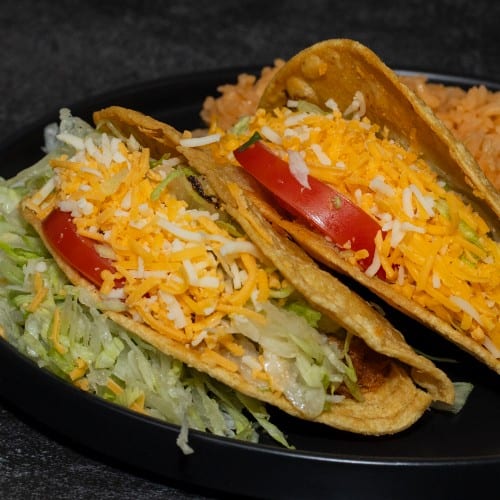 Potato Hard Shell Taco.