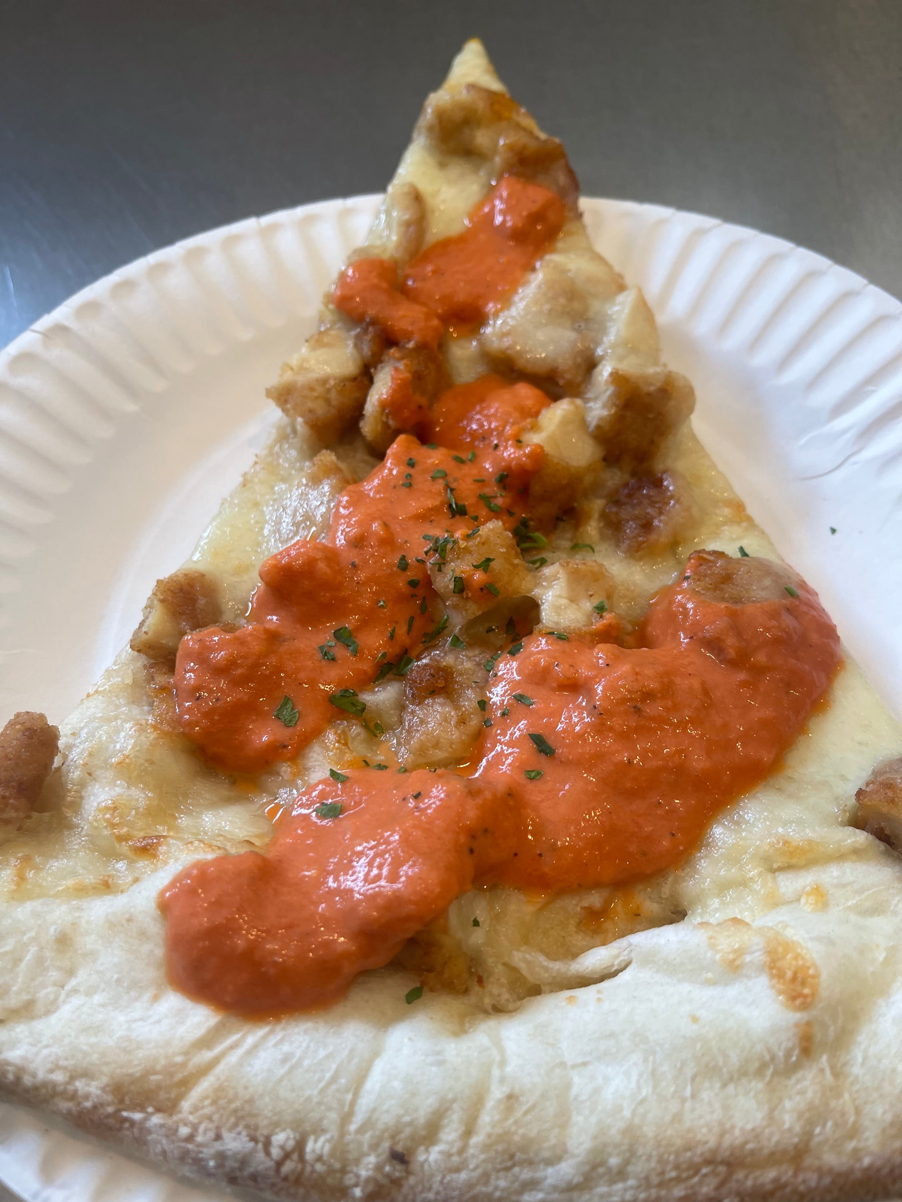 Chicken Alla Vodka Pizza Slice.