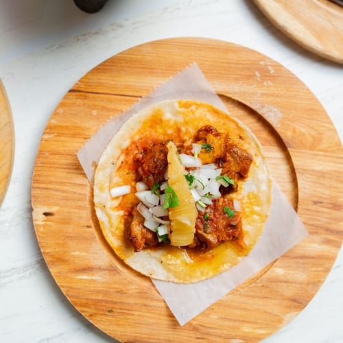 Al Pastor Taco.
