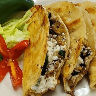 Spicy Vegetarian Mexican Quesadillas