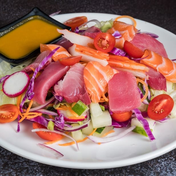 Sashimi Salad.