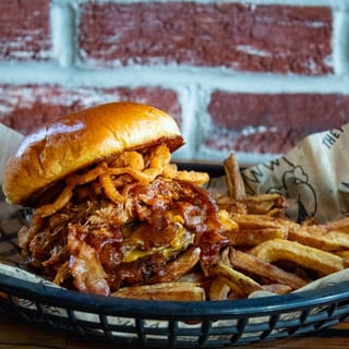 World Famous Original Smokehouse Burger