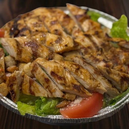 Chicken Caesar Salad.