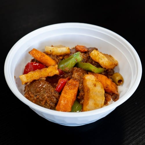 Beef Caldereta Bowl.
