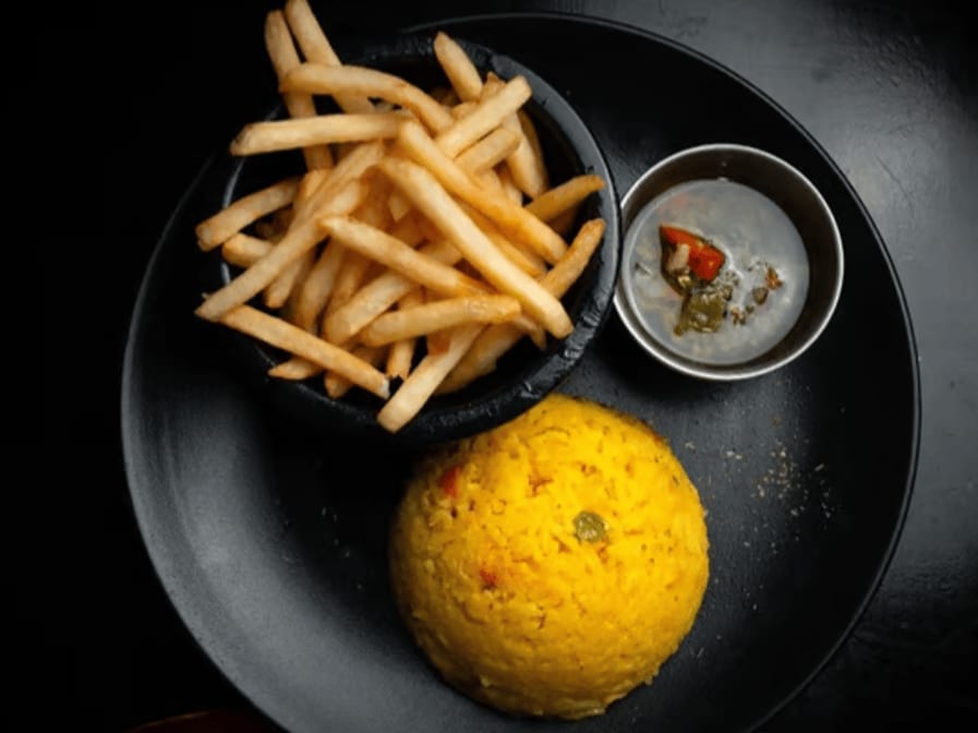 Orden De Arroz Amarillo.