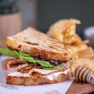 Turkey, Fig & Goat Sandwich