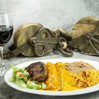 Steak & Enchiladas