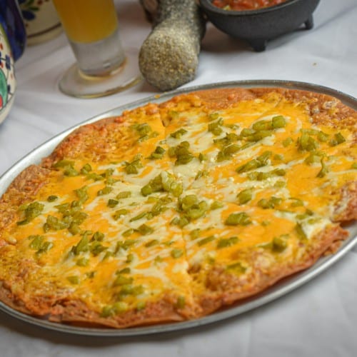 Quesadilla or Cheese Crisp.