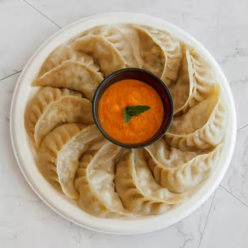 Vegetable Steamed Momo.