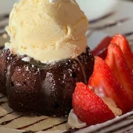 Chocolate Lava Cake.