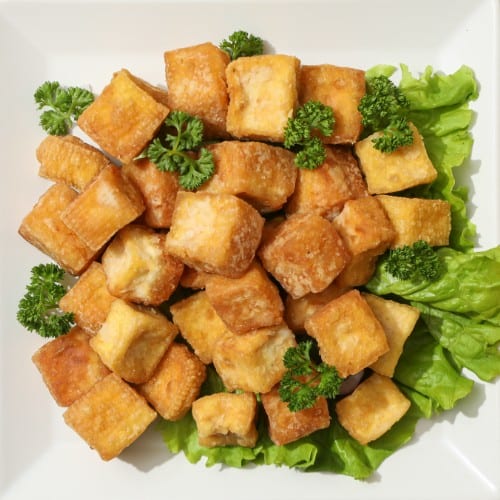 Crispy Golden Tofu.