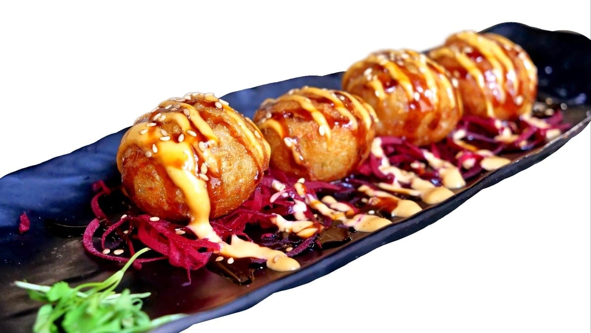 Takoyaki.