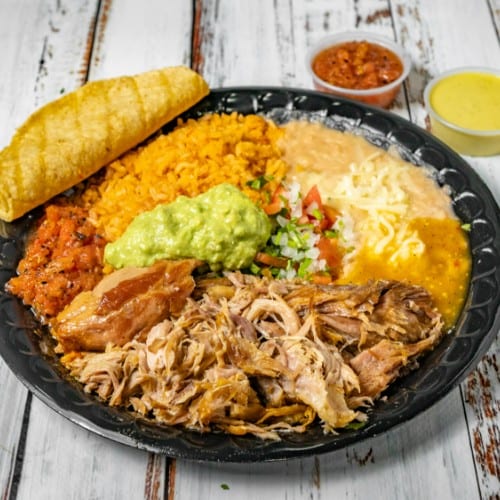 Carnitas Dinner.