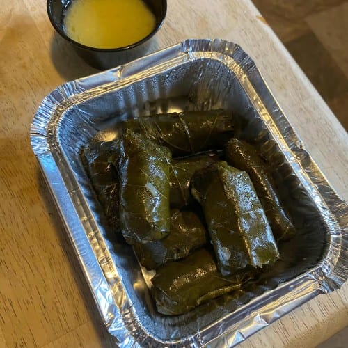 Stuffed Grape Leaves / Ντολμάδες.