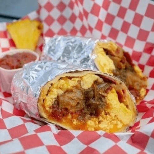 Wendy's Bomber (Breakfast Burrito).