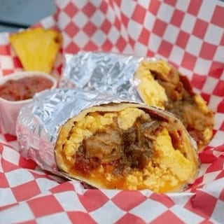 Wendy's Bomber (Breakfast Burrito)