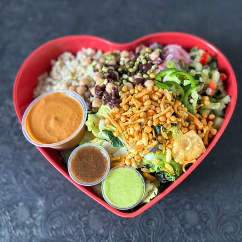 All about the Makhani Rice & Salad Bowl.