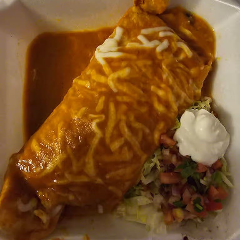 Wet burrito.