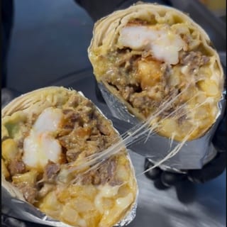 Surf and Turf Burrito