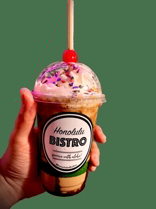 The Upgrade - Protein Hazelnut Frappe.