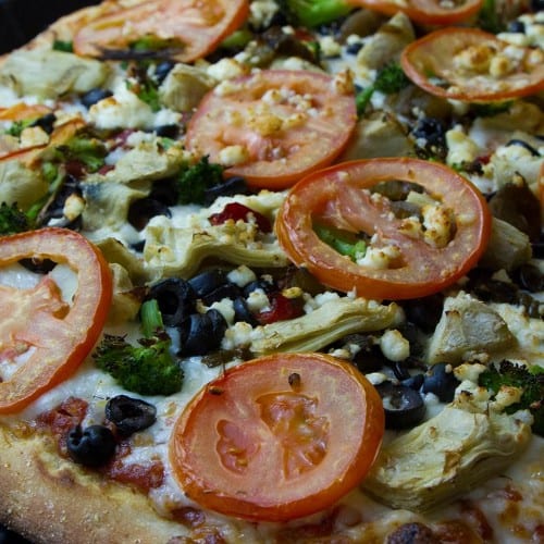 Kings Peak Pizza 12" - 6 Slices.