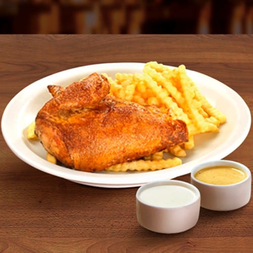 1/4 Chicken FRIES | SALAD.