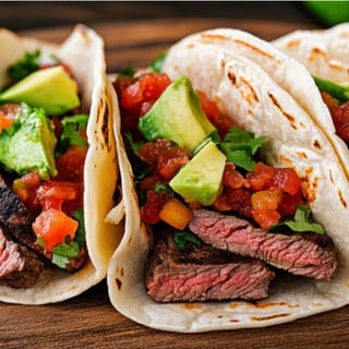 Steak Taco Trios