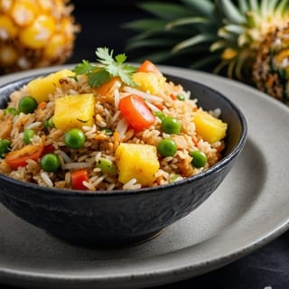 Pineapple Curry Fried Rice