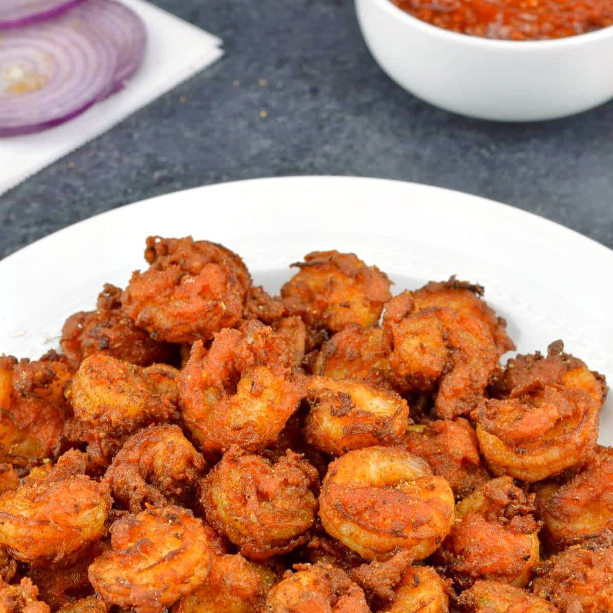 Shrimp Koliwada.