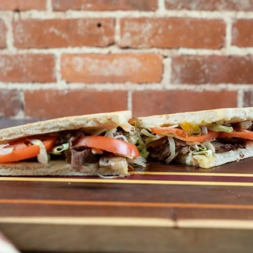 Beef, Bacon & Cheddar Wedgie.