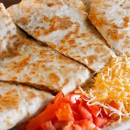 Cheese Quesadilla.