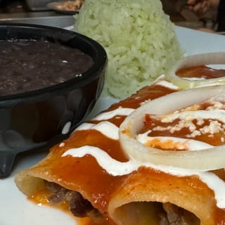 Enchiladas Chicken Lunch