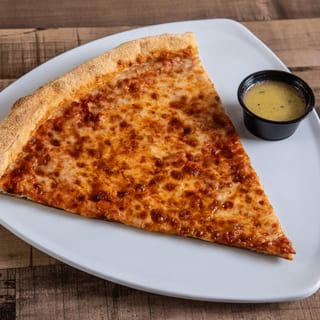 Cheese pizza slice