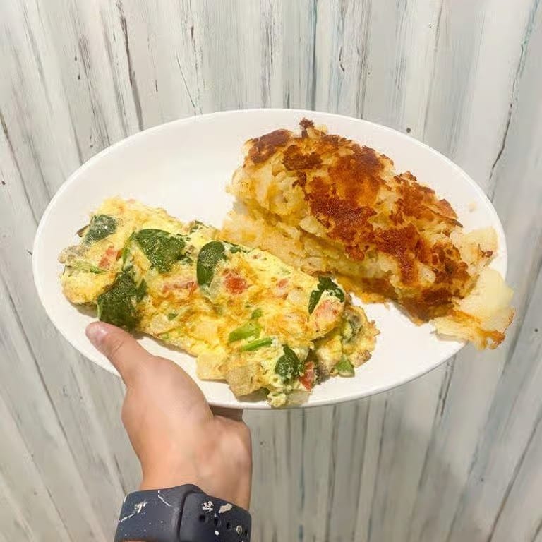 Veggie Omelet.