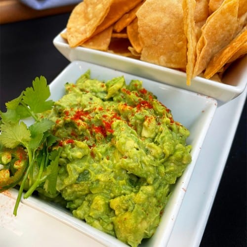 Guacamole & Chips.