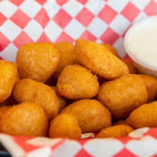 Fried Cheese Curds.