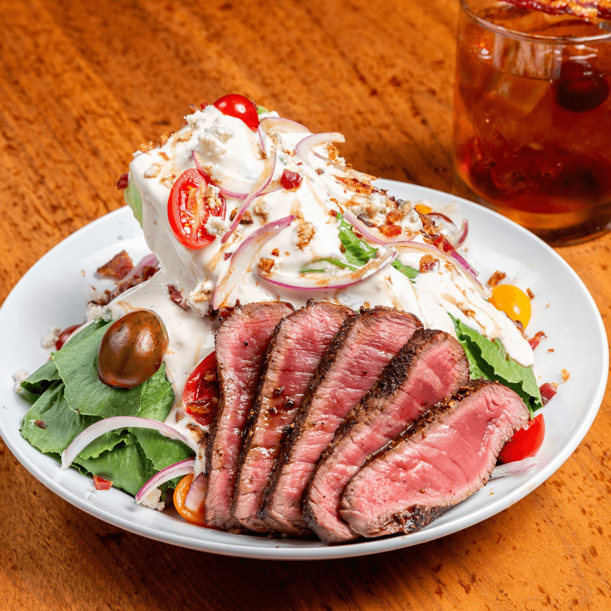 Steak Wedge Salad.