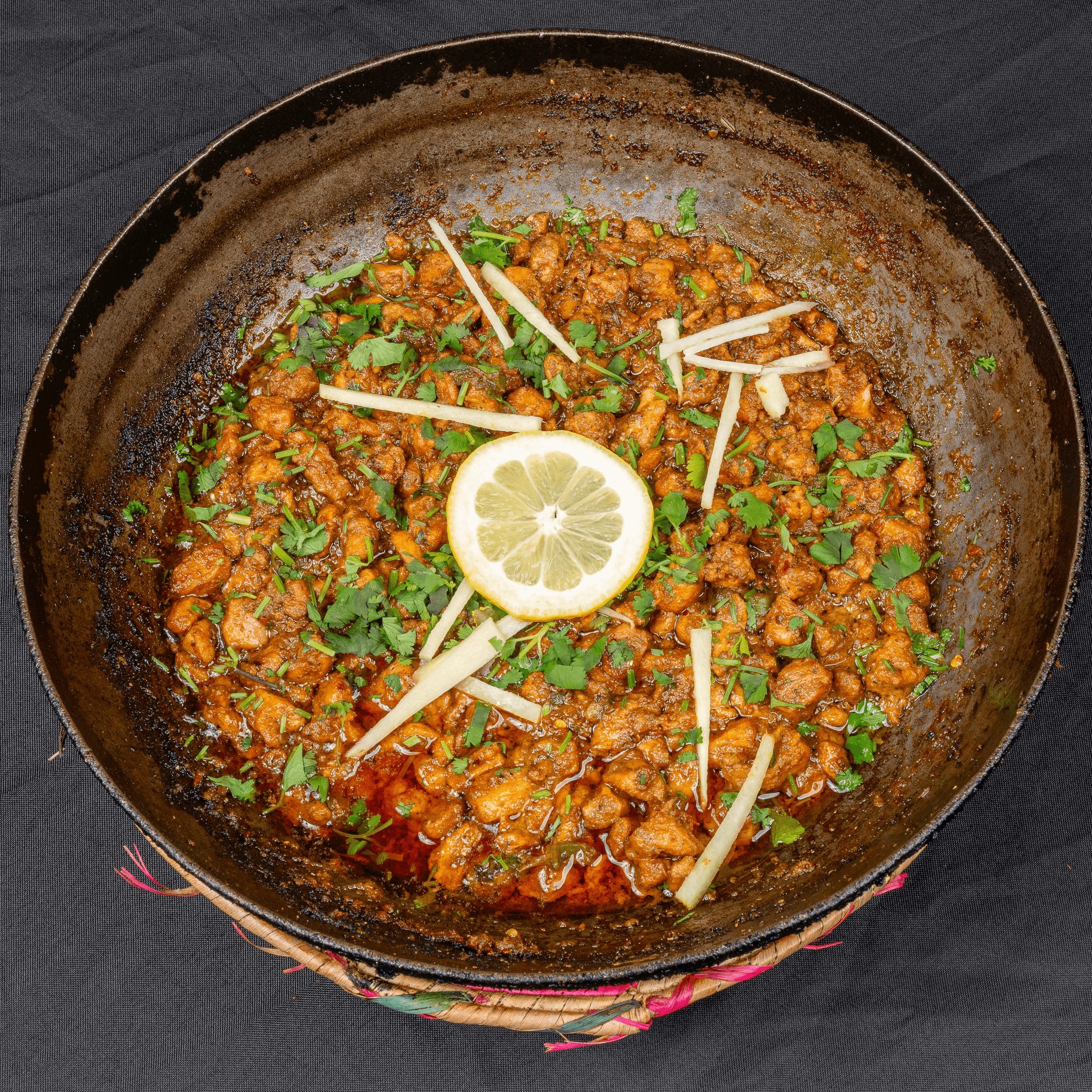 Chicken Tikka Karahi.