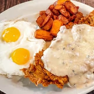 CF Steak and Eggs