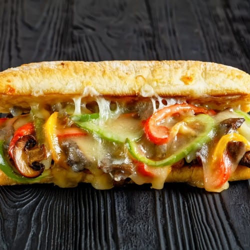 Philly Cheese Steak Wrap.