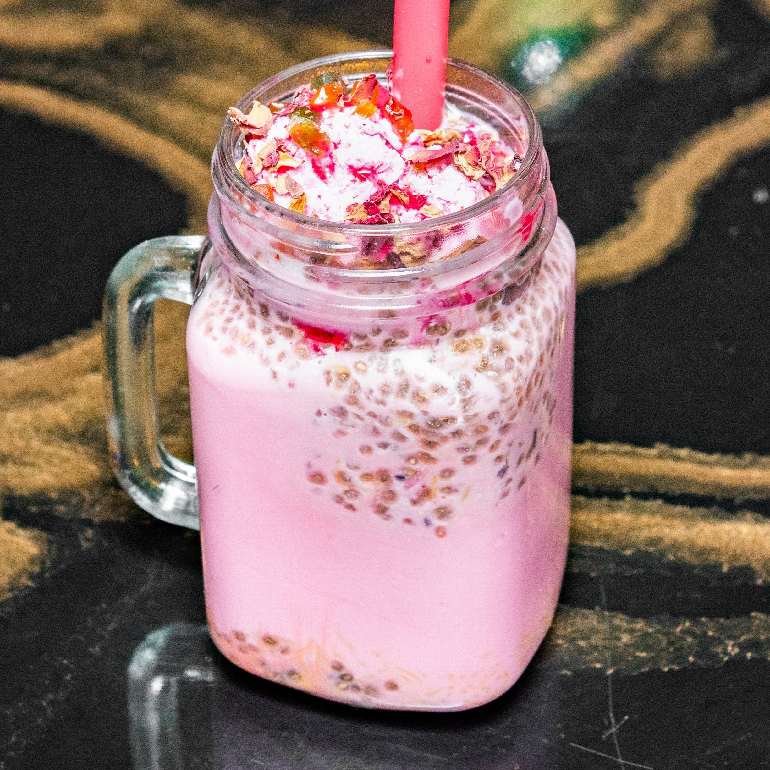 ROSE ICE CREAM FALOODA.