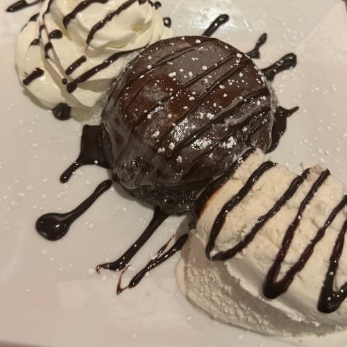 Chocolate Lava Cake.