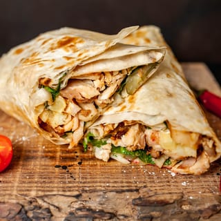 Chicken Afra Wrap