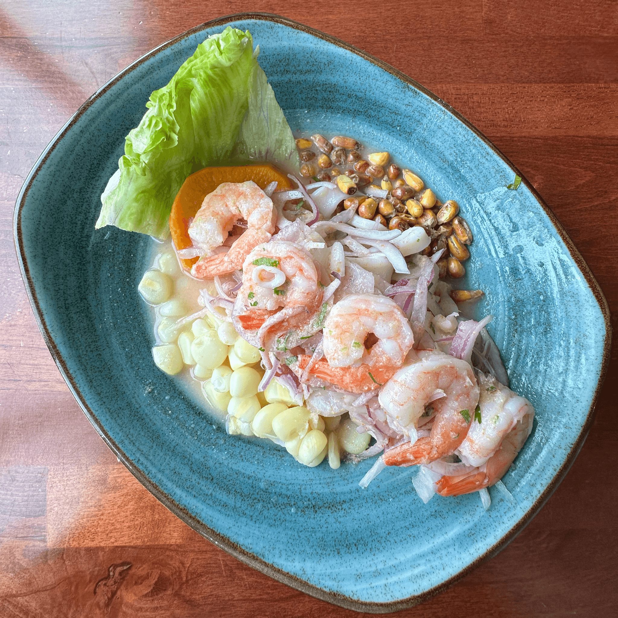 Ceviche Mixto.