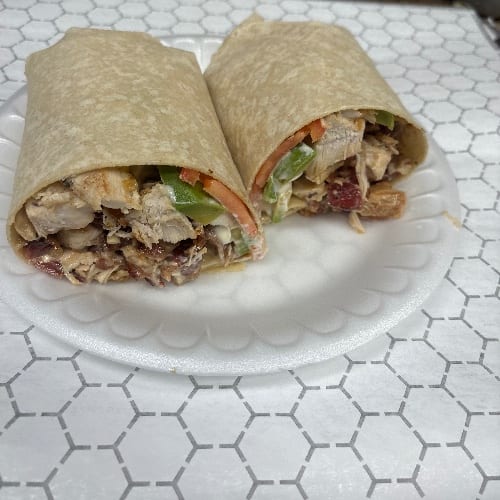 Chicken, Bacon, Avocado Wrap.