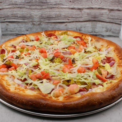 The Greasy Italian Pizza.