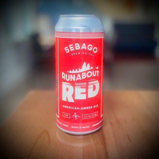 Runabout Red Ale, Sebago Brewing.