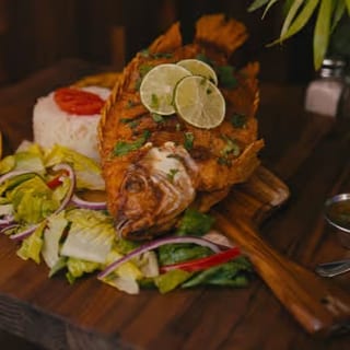 Mojarra Frita/Whole Fried Tilapia 