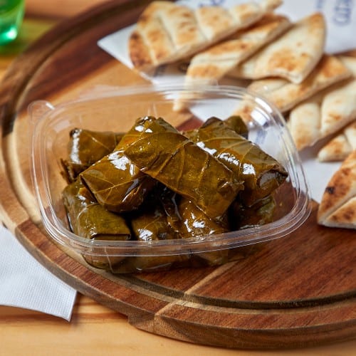 Stuffed Grape Leaves.